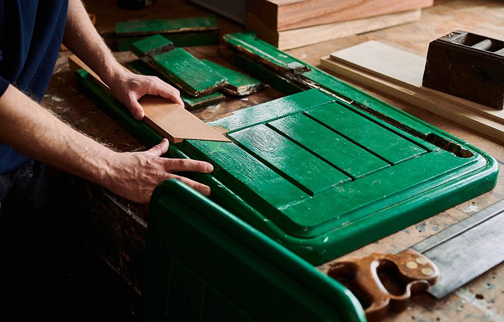 Carpentry at Harvey's Brewery