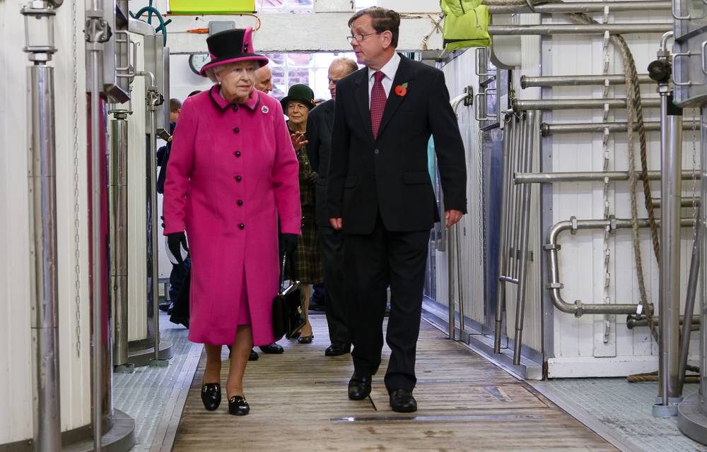 HRH Queen Elizabeth II Sussex visit