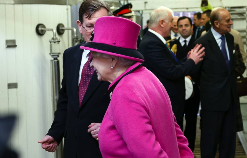 HRH Queen Elizabeth II Sussex visit