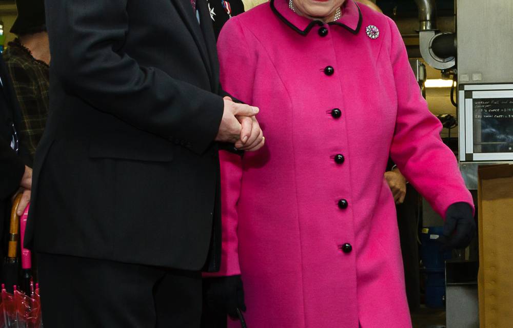 HRH Queen Elizabeth II Sussex visit