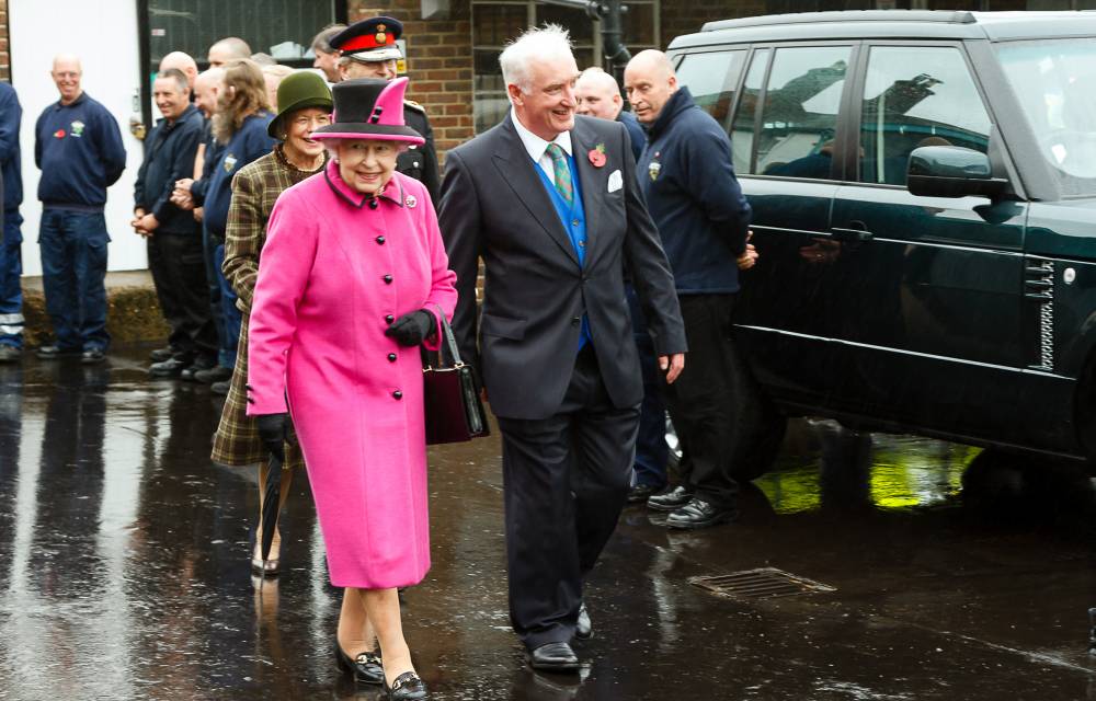 HRH Queen Elizabeth II Sussex visit