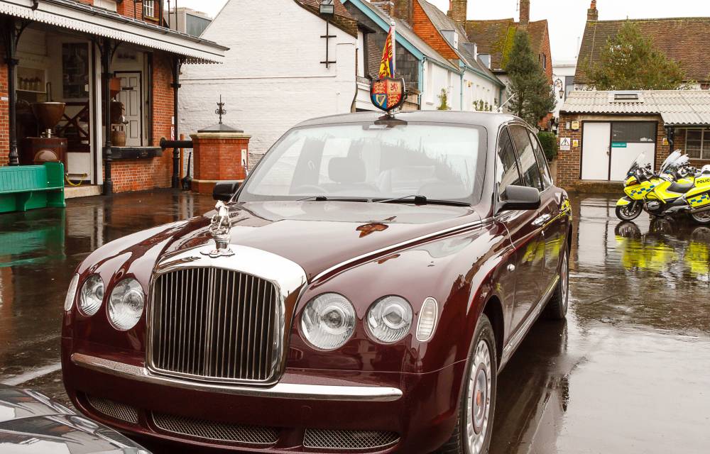HRH Queen Elizabeth II Sussex visit
