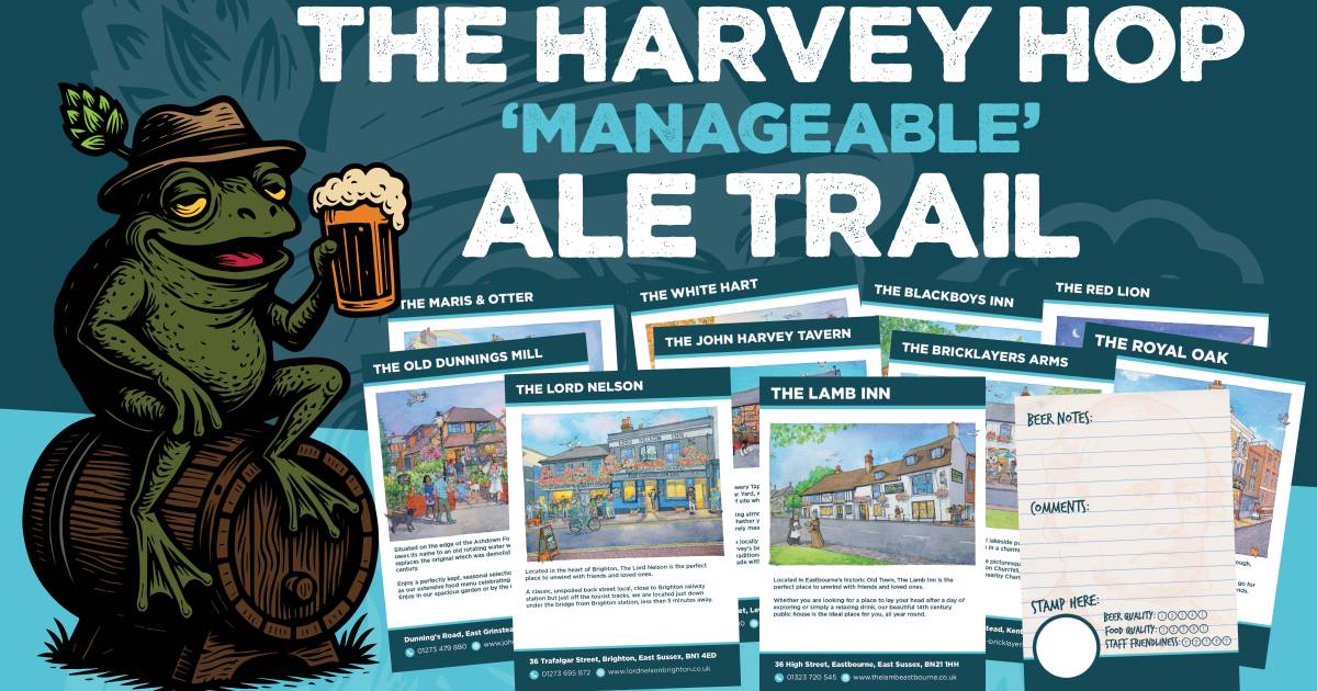The Harvey Hop 'Manageable' Ale Trail